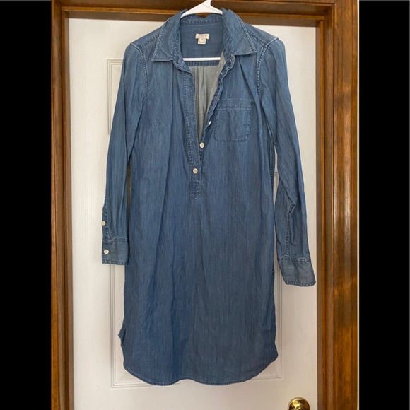 J. Crew Denim Dress {XS} - Picture 1 of 1